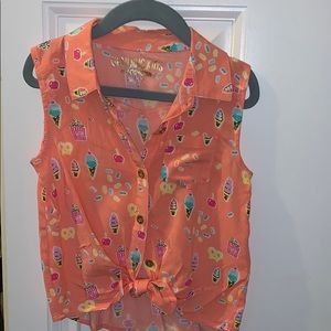 Girls “Sweet & Salty Treats” Tank